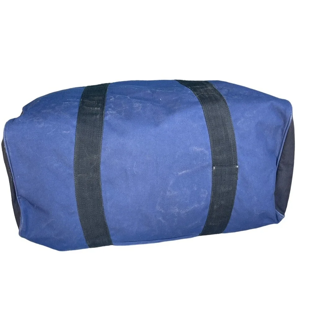 Hilton Head Pro Edition Travel Sport‎ Shoulder Duffle Gym Bag Blue Canvas